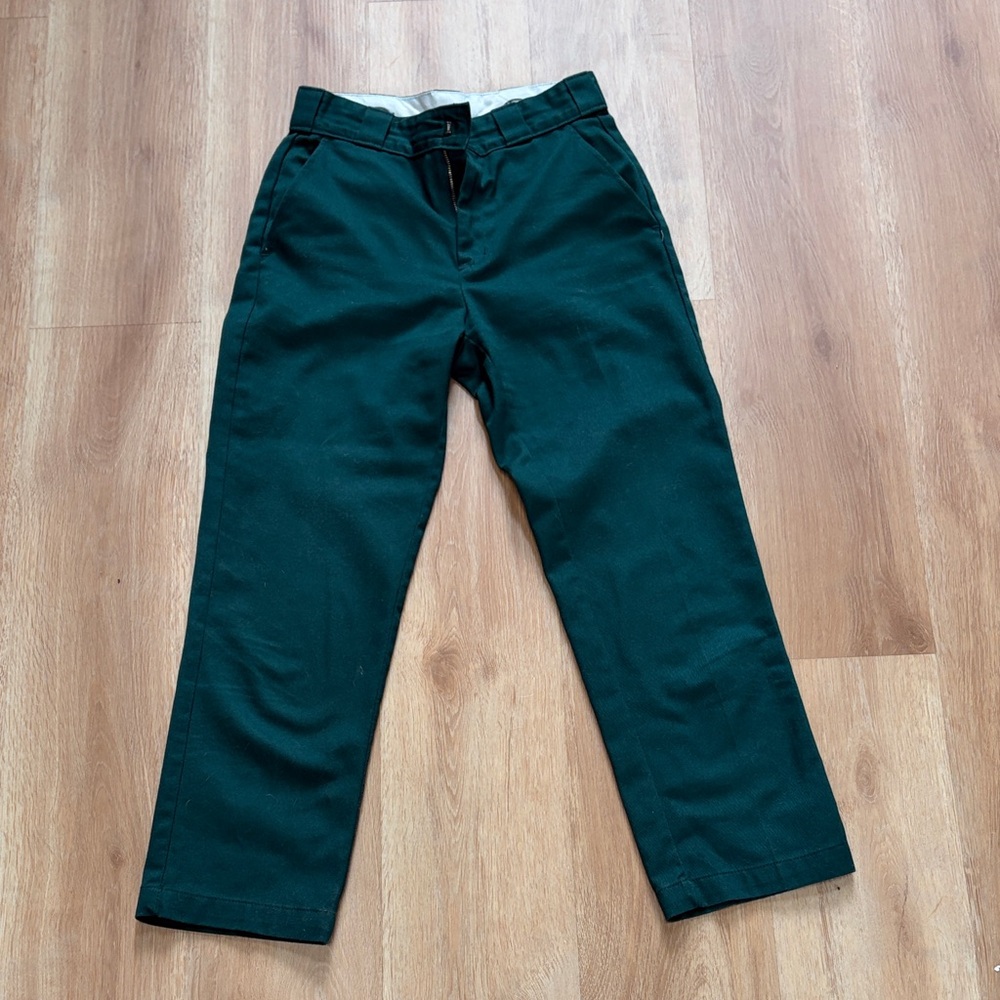 Dark Green Dickies Pants